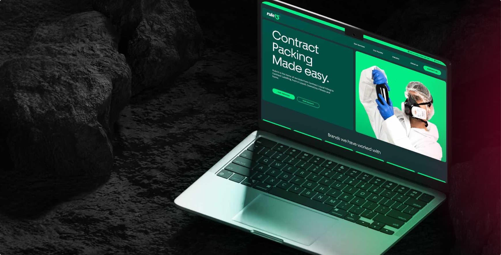 Website design and development showcase