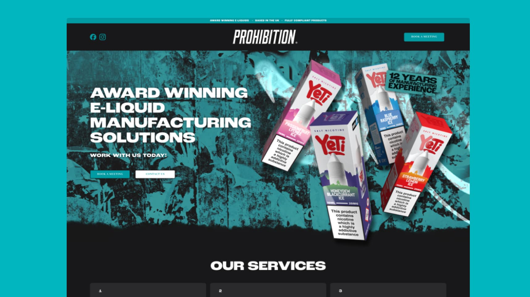 Prohibition Main Showcase